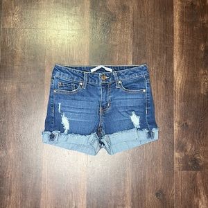 Celebrity Pink Jean Shorts